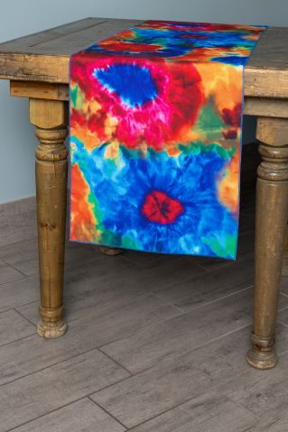 Specialty Tie Dye table runner